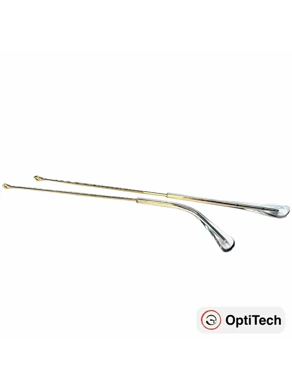 Дужка OptiTech для очков RB (и других), тонкая, под петлю RAL 0.95 мм, для разных марок оправ, в том числе RayBan, золотистая — Optitech, 110 баллов за отзыв Яндекс Маркет