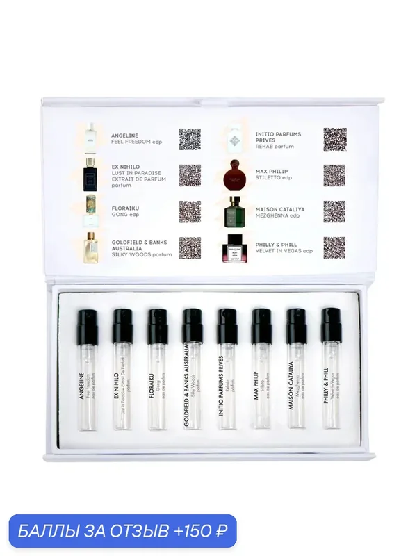 Aroma Box Набор #64 Топ осенних ароматов для него — AROMA BOX, 150 баллов за отзыв Яндекс Маркет