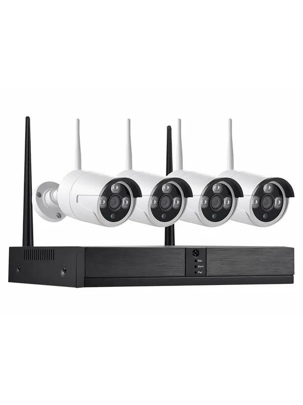 Kvadro Vision Sparta M (Face Detect) — 2.0 (E81442BE) - уличное ip видеонаблюдение на 4 камеры, уличное wifi видеонаблюдение, беспроводное видеонабл — 200 баллов за отзыв Яндекс Маркет