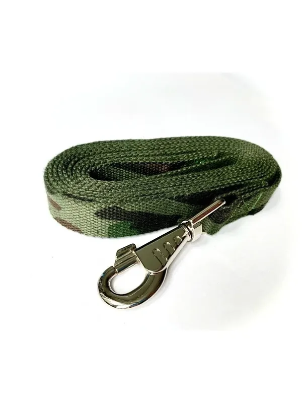 Поводок брезентовый премиум CHOKERZ MiLiTaRy 3 м (ширина — 25 мм). Для крупных собак. — CHOKERZ, 50 баллов за отзыв Яндекс Маркет