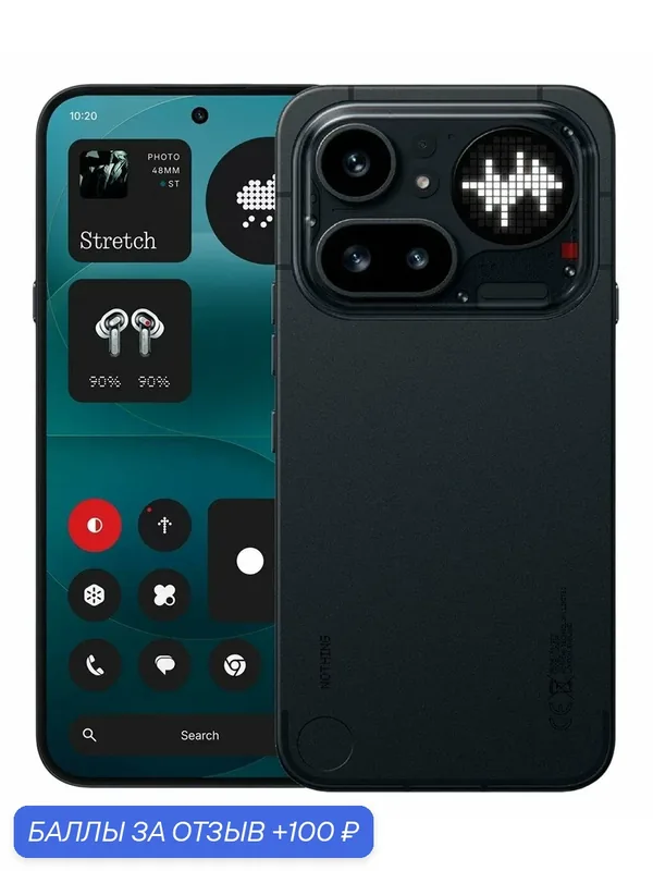 Смартфон Nothing Phone (4a ) Pro 8 ГБ /128 ГБ, AMOLED, Snapdragon 7 Gen 4, чёрный — NOTHING, 100 баллов за отзыв Яндекс Маркет