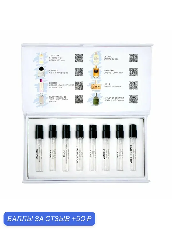 Aroma Box Близнецы unisex — AROMA BOX, 50 баллов за отзыв Яндекс Маркет