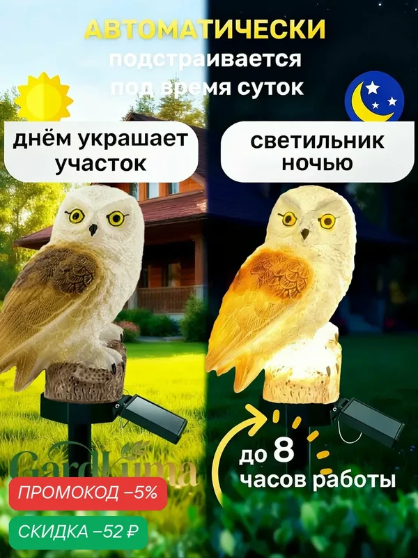 Фигурка садовая — скидка по промокоду Яндекс Маркет