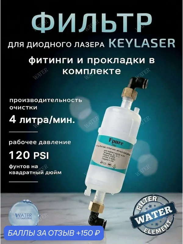 Фильтр для диодного лазера Keylaser К17/К18/К21/К22/К23 и другие — 150 баллов за отзыв Яндекс Маркет