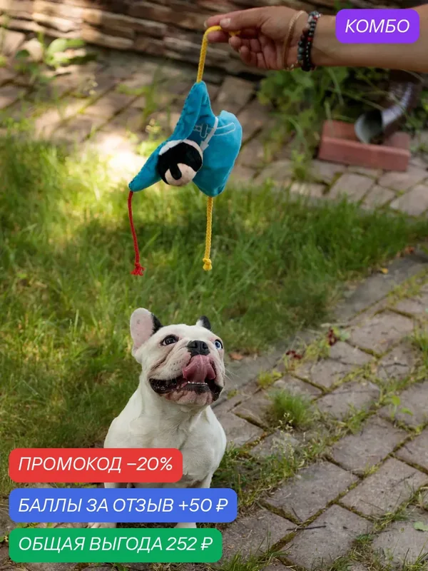 Игрушка для собак Japan Premium Pet в виде Самурая с функцией ухода за зубами для собак — Japan Premium Pet, промокод и 50 баллов за отзыв Яндекс Маркет