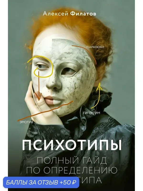Психотипы. Полный гайд по определению психотипа Филатов А. — АСТ, скидка по промокоду Яндекс Маркет