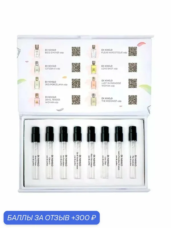 Aroma Box Набор #26 Топ ароматов Ex Nihilo — AROMA BOX, 300 баллов за отзыв Яндекс Маркет