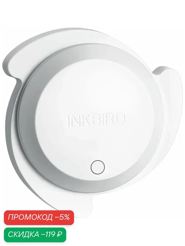 Датчик протечки воды INKBIRD IRS-WD1 беспроводной, с сигнализацией об утечки — INKBIRD, скидка по промокоду Яндекс Маркет
