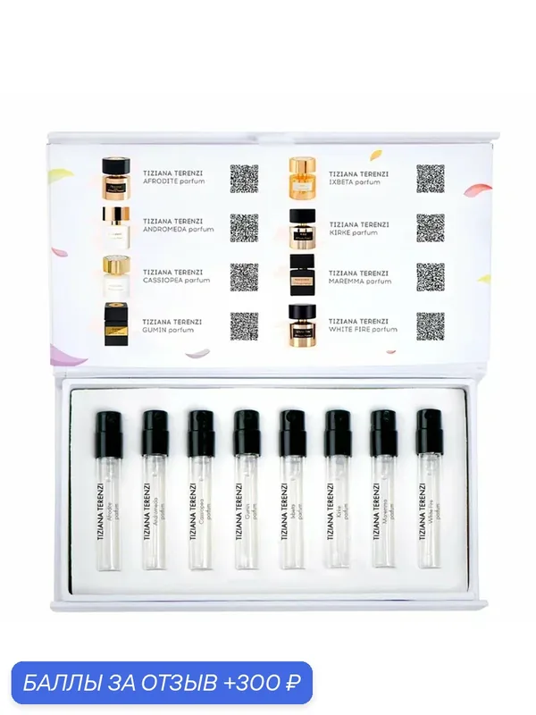Aroma Box Набор #34 Топ ароматов Tiziana Terenzi — AROMA BOX, 300 баллов за отзыв Яндекс Маркет