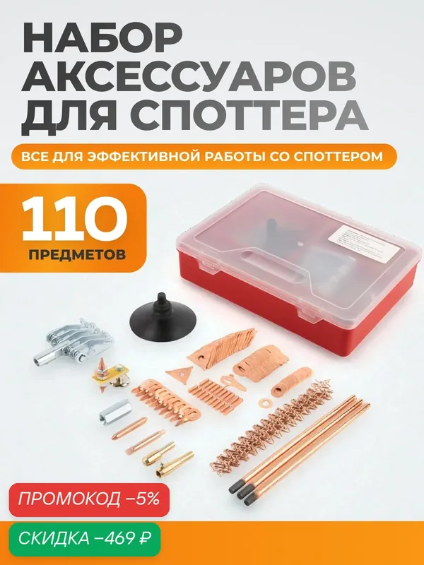 Набор аксессуаров WIEDERKRAFT WDK-BOX97 для споттера, в кейсе — WIEDERKRAFT, скидка по промокоду Яндекс Маркет