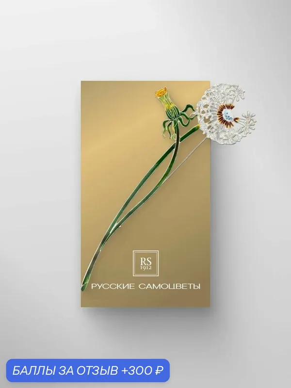 Брошь, серебро, 925 проба — Русские Самоцветы, 300 баллов за отзыв Яндекс Маркет