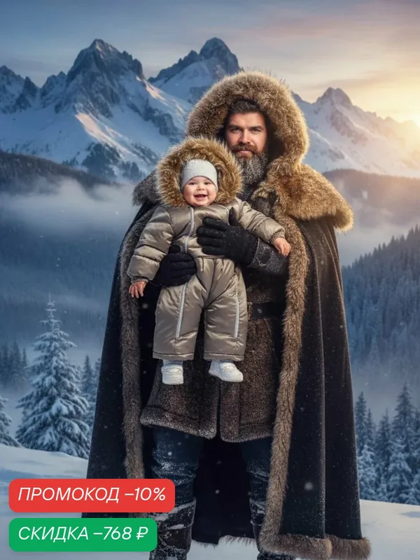 Комбинезон-трансформер Осень-зима 2026 — MaLeK BaBy, скидка по промокоду Яндекс Маркет