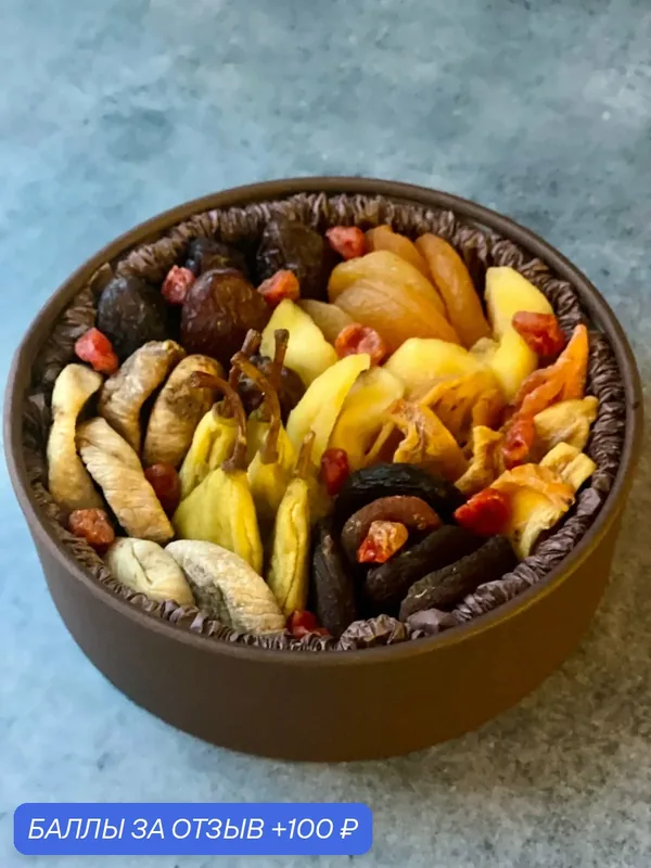Набор сухофруктов Подарочный набор Полезные сладости на День матери — Fleur & Bonbon, скидка по промокоду Яндекс Маркет