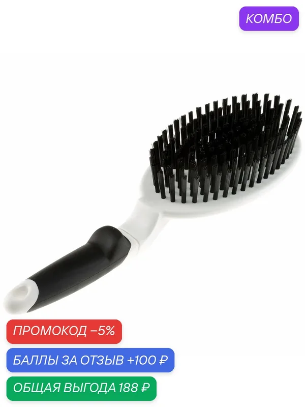 Щетка для кошек Ferplast GRO 5760 PREMIUM средняя (уход за шерстью) — Ferplast, промокод и 100 баллов за отзыв Яндекс Маркет
