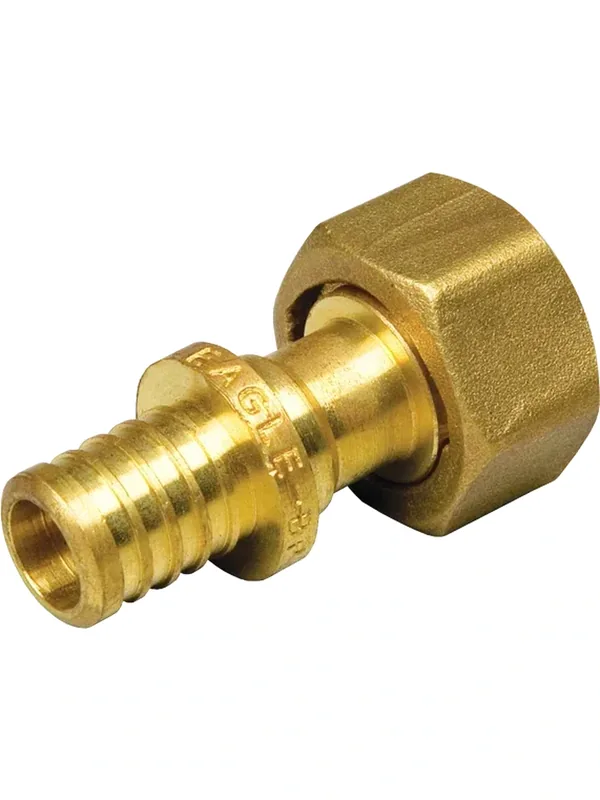 Соединитель прямой пресс с накидной гайкой 1/2" x 16 (2.2) (3 шт) — BYR PEX, 50 баллов за отзыв Яндекс Маркет