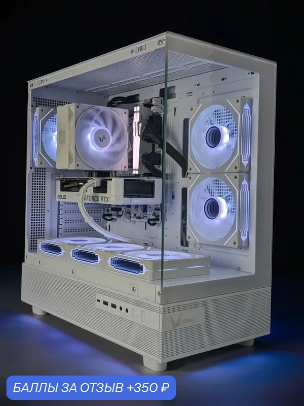 Игровой ПК (Intel Core i3-14100F / NVIDIA GeForce RTX 2060 SUPER / 16 ГБ ОЗУ /1000 ГБ SSD M2) (Игровой компьютер / системный блок) — KWIK, 350 баллов за отзыв Яндекс Маркет