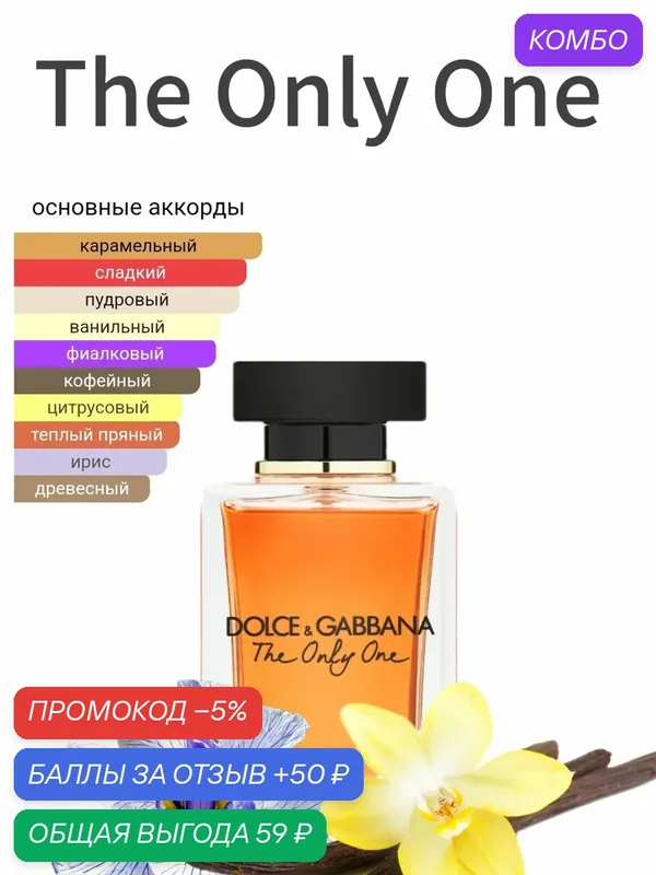 Духи масляные в виде спрея стойкие по мотивам The Only One женский парфюм — промокод и 50 баллов за отзыв Яндекс Маркет