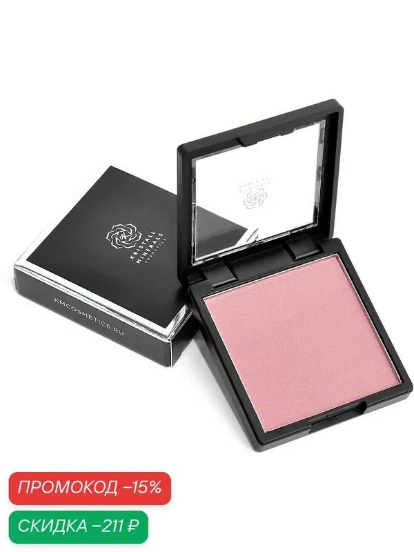 Румяна Kristall Minerals cosmetics C717 Нимфа — Kristall Minerals, скидка по промокоду Яндекс Маркет