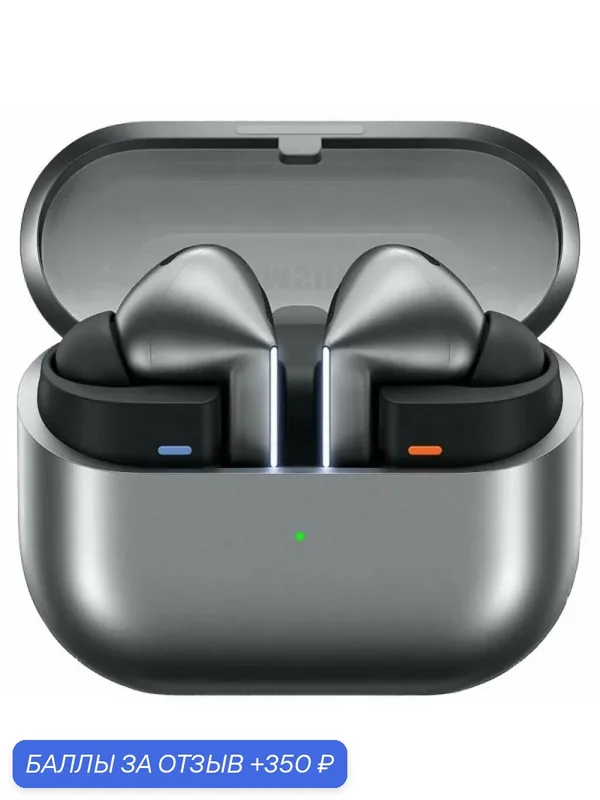 Беспроводные TWS-наушники Samsung Galaxy Buds 3 Pro, Silver — Samsung, 350 баллов за отзыв Яндекс Маркет