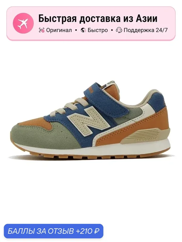 Кроссовки New Balance NB 996 — New Balance, 210 баллов за отзыв Яндекс Маркет