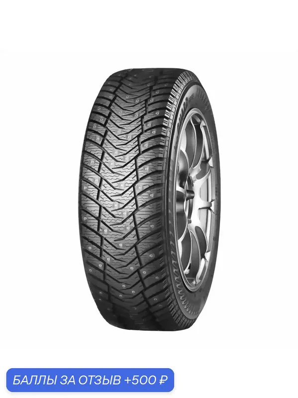 Автошина R16 215/65 Yokohama Ice Guard IG65 102T шип R3037 — Yokohama, 500 баллов за отзыв Яндекс Маркет
