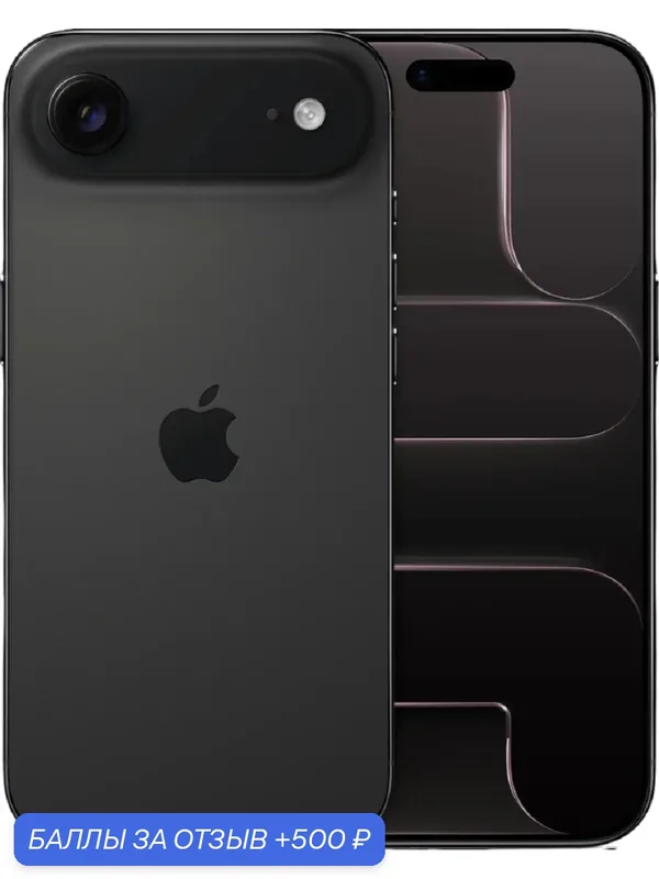 Смартфон Apple iPhone 17 Air 512 ГБ, Черный | Space Black Dual | eSim | без rustore | 2025 | new — Apple, 500 баллов за отзыв Яндекс Маркет