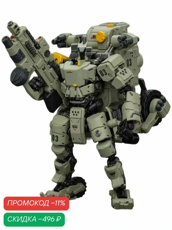 Подвижная фигурка 1/25 JOYTOY Battle For the Stars Fear XS-03 Tactical type коллекция игрушек — скидка по промокоду Яндекс Маркет