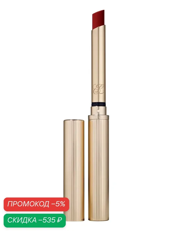 Estee Lauder Губная помада матовая Pure Color Explicit Silk Matte Lipstick, оттенок 115 OFF THE RECORD, 7 г — скидка по промокоду Яндекс Маркет