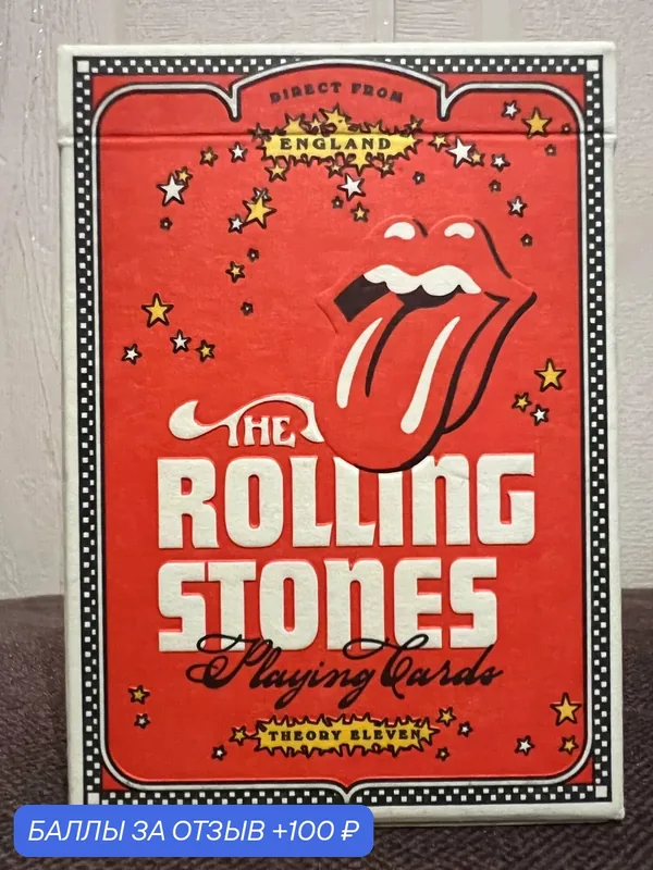 Игральные карты, The Rolling Stone, оригинальная колода, Theory 11 — Theory 11, 100 баллов за отзыв Яндекс Маркет