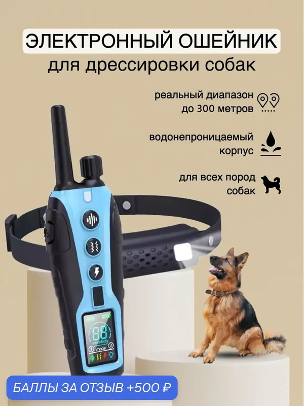 Электронный ошейник GS-670 — 500 баллов за отзыв Яндекс Маркет