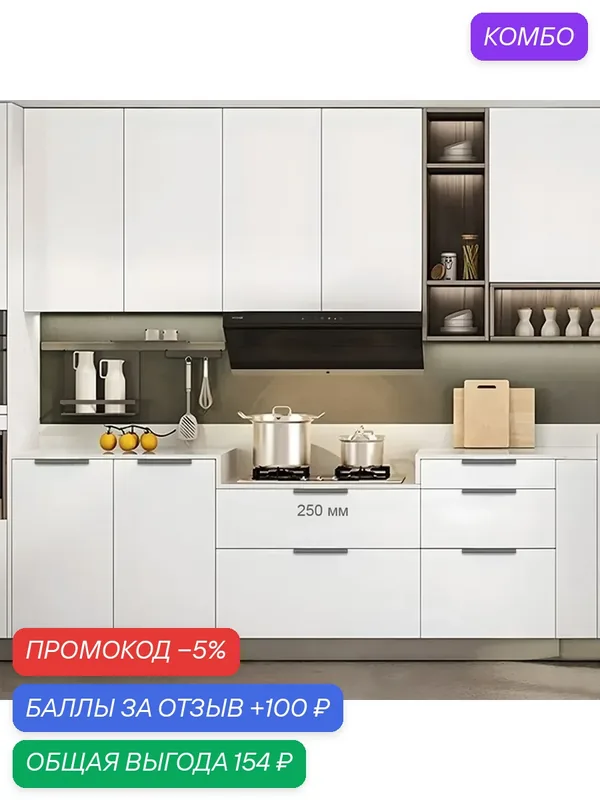 Современная торцевая ручка для мебели — 100 баллов за отзыв Яндекс Маркет