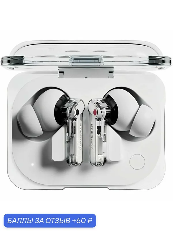 Беспроводные наушники внутриканальные Nothing Ear (a) B162, White/белые — NOTHING, 60 баллов за отзыв Яндекс Маркет