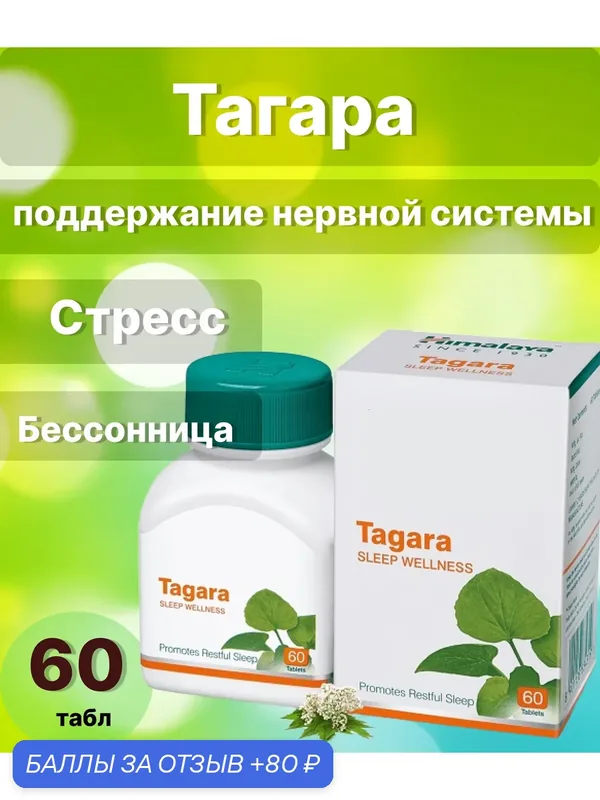 Тагара - поддержание нервной системы, стресс, бессонница (oxan) — Мастерская вкуса, 80 баллов за отзыв Яндекс Маркет