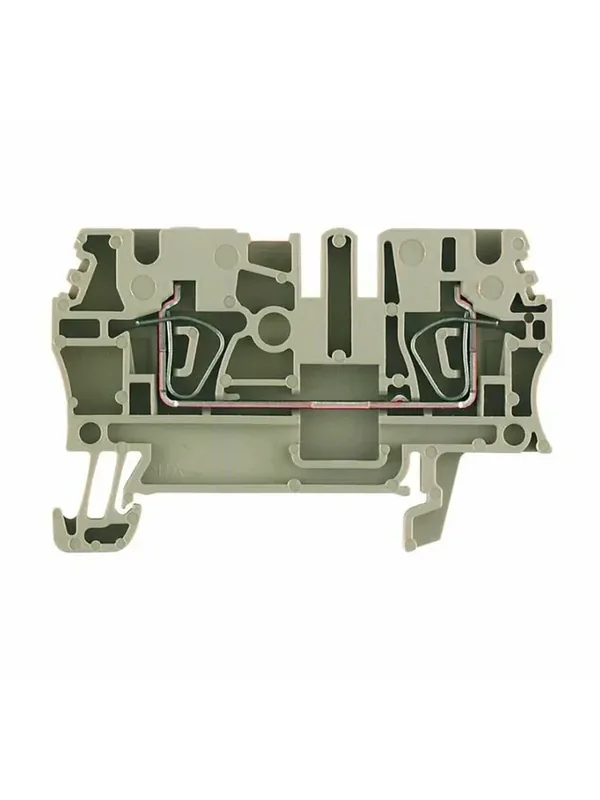 1608510000 Проходная клемма, Пружинное соединение, 2.5 mm², 800 V, 24 A, Темно-бежевый, 1 штука — Weidmuller, 50 баллов за отзыв Яндекс Маркет