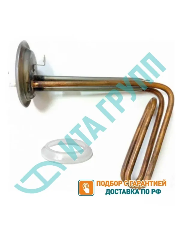 Комплект ТЭН 1, 5кВт (1500Вт) RF для водонагревателя Thermex, под анод М6, фланец 92мм + прокладка, 20944K1 — ИТАТЭН, скидка по промокоду Яндекс Маркет