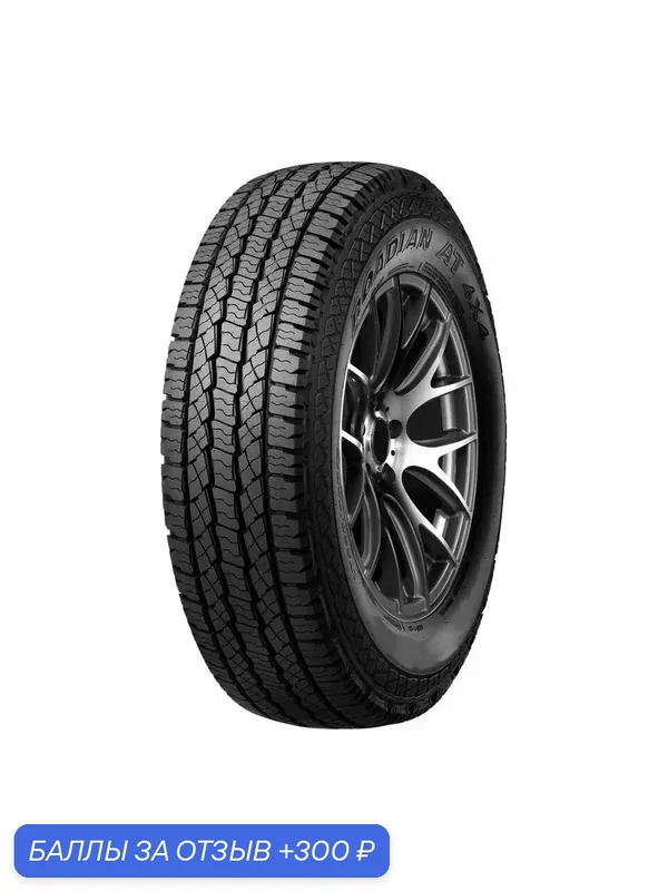 Шина Roadstone Roadian A/T RA7 265/70 R16 112H — Roadstone, 300 баллов за отзыв Яндекс Маркет