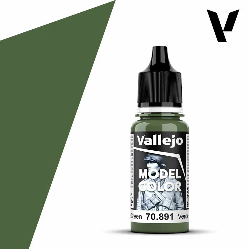 Краска 70891 Vallejo Серии Model Color Intermediate Green (Промежуточный Зеленый Цвет) 18ml — Acrylicos Vallejo, скидка по промокоду Яндекс Маркет
