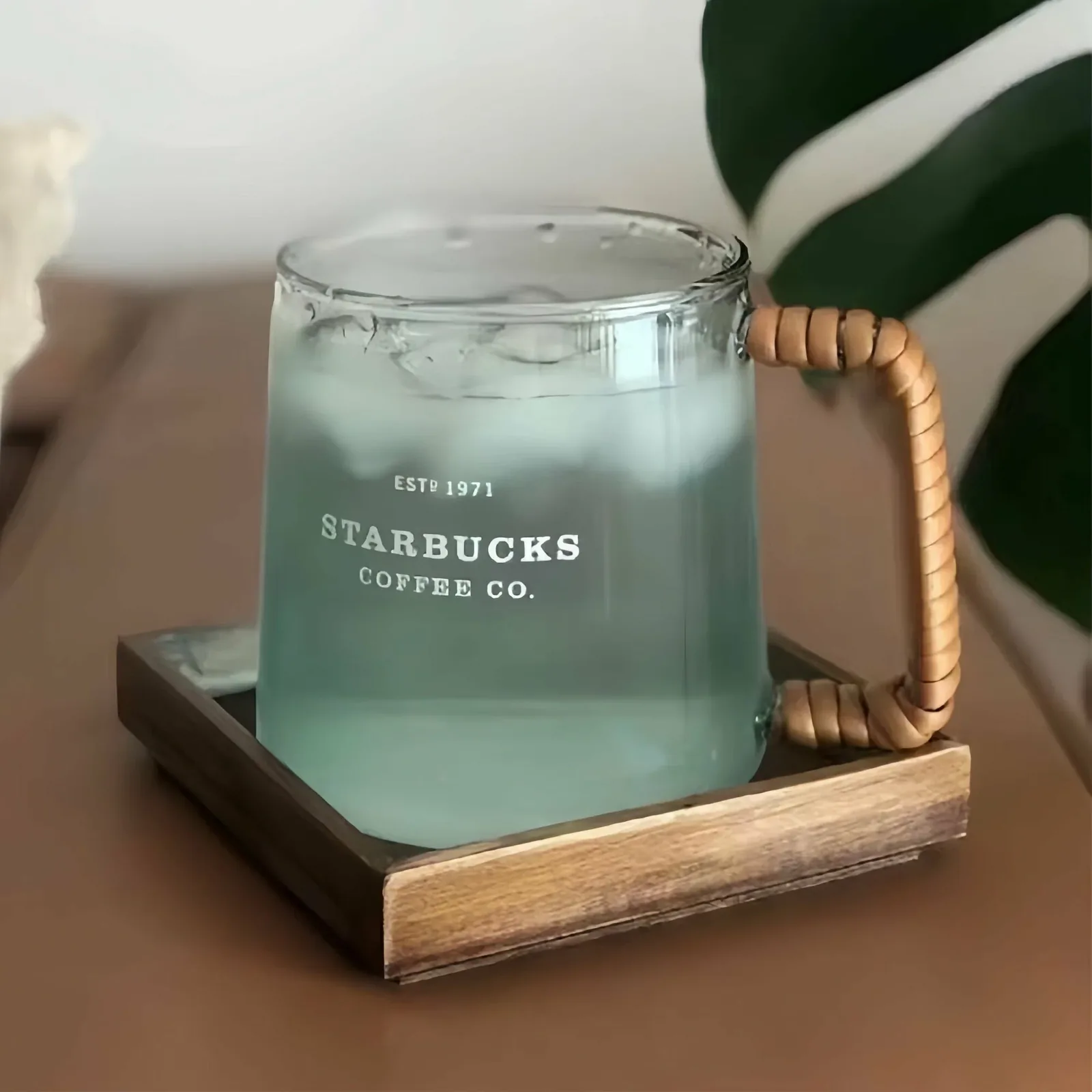 Кружка Starbucks, стекло, высокотемпературная, чашка молока, чашка кофе, 473 мл — скидка по промокоду Яндекс Маркет