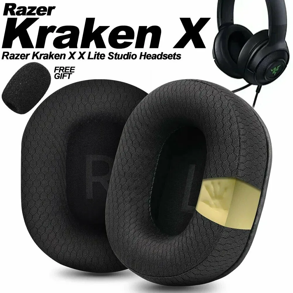 Амбушюры Razer Kraken X USB Headset, X Lite для наушников — скидка по промокоду Яндекс Маркет