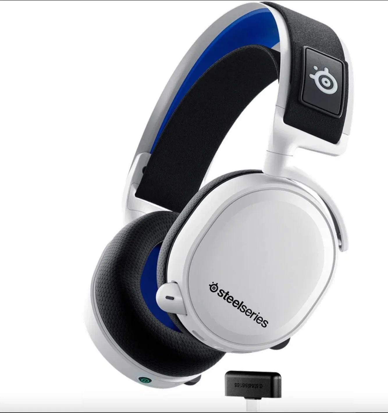 Компьютерная гарнитура SteelSeries Arctis 7P+ Wireless White — SteelSeries, скидка по промокоду Яндекс Маркет