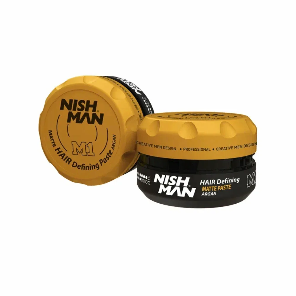 NISHMAN HAIR DEFINING MATTE PASTE ARGAN M1 30 ML Матовый стайлинг — NISHMAN, скидка по промокоду Яндекс Маркет