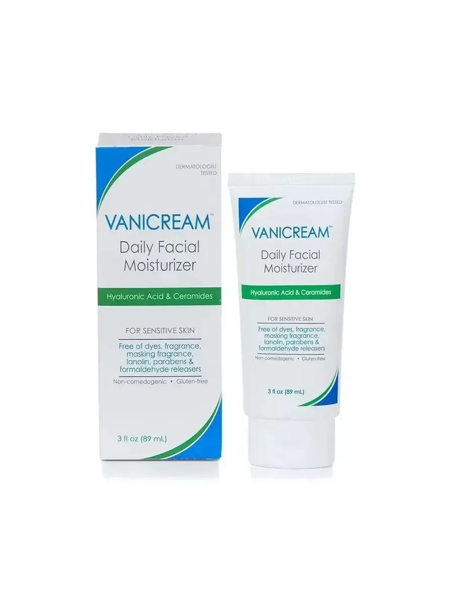 Vanicream Увлажняющий крем для лица с гиалуроновой кислотой — скидка по промокоду Яндекс Маркет