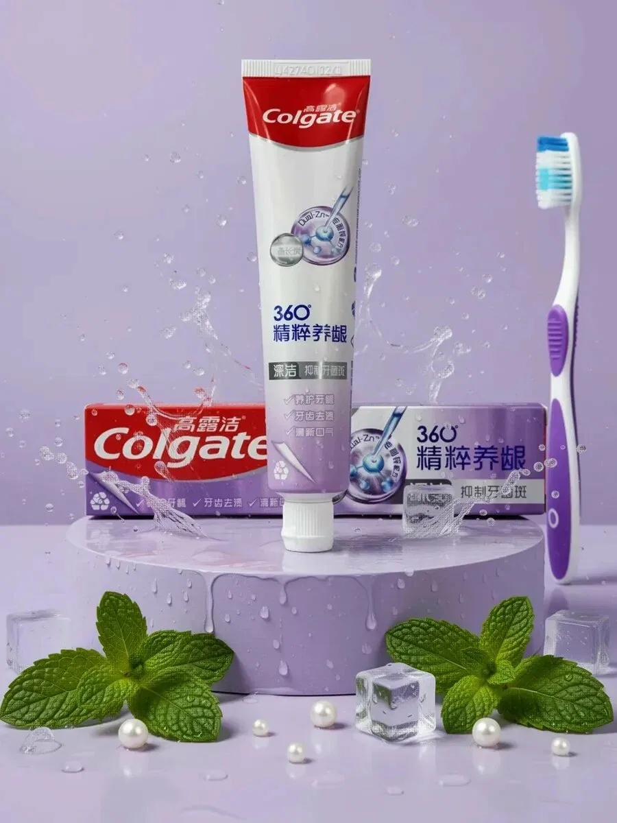 Зубная паста 360 отбеливающая и укрепляющая зубную эмаль — Colgate, 60 баллов за отзыв Яндекс Маркет