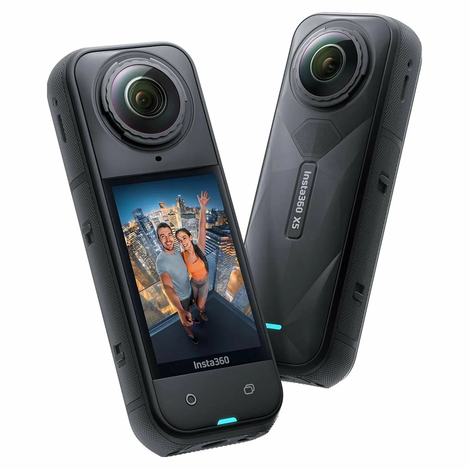 Экшн-камера Insta360 X5, водонепроницаемая, 360° 8К, 72 МП, 4К60 fps, HDR — Insta360, скидка по промокоду Яндекс Маркет