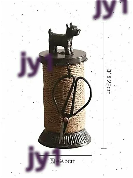 Американская винтажная чугунная статуэтка Птичка с катушкой и джутовой верёвкой Декор для сада, дома и витрины — скидка по промокоду Яндекс Маркет