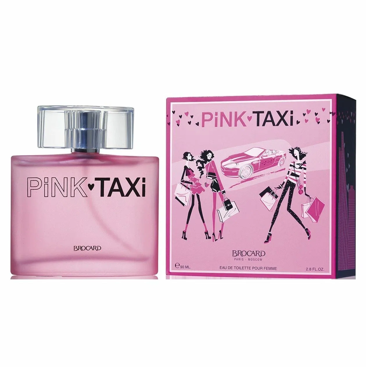 Brocard Туалетная вода Pink Taxi 90 мл — скидка по промокоду Яндекс Маркет
