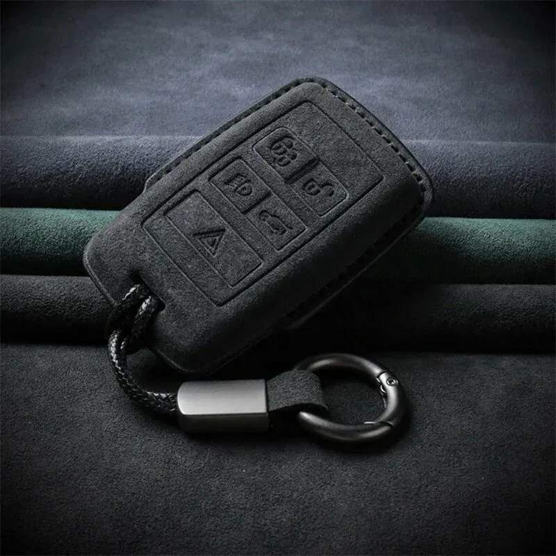 Замшевый кожаный чехол для ключей от автомобиля Land Rover Range Rover Evoque Keyring, For Jaguar — скидка по промокоду Яндекс Маркет