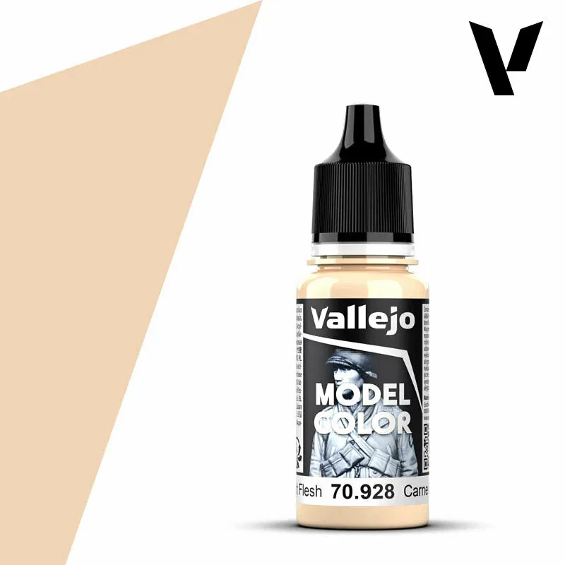 Краска 70928 Vallejo Серии Model Color Light Flesh (Светлая Плоть) 18ml — Acrylicos Vallejo, скидка по промокоду Яндекс Маркет