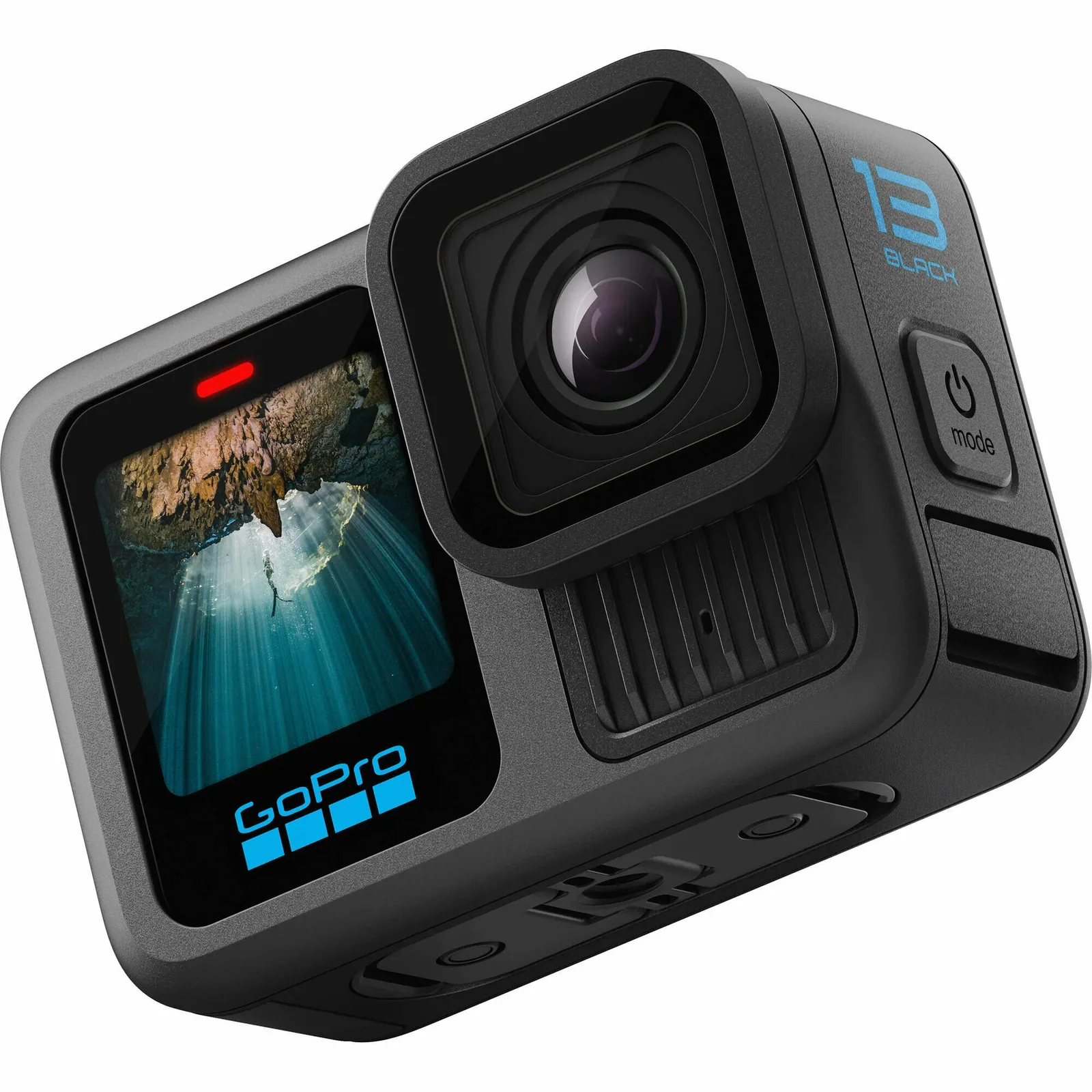 Экшн-камера GoPro HERO 13 Black - водонепроницаемая экшн-камера с видео 5.3K60, фото 27 МП — GoPro, скидка по промокоду Яндекс Маркет