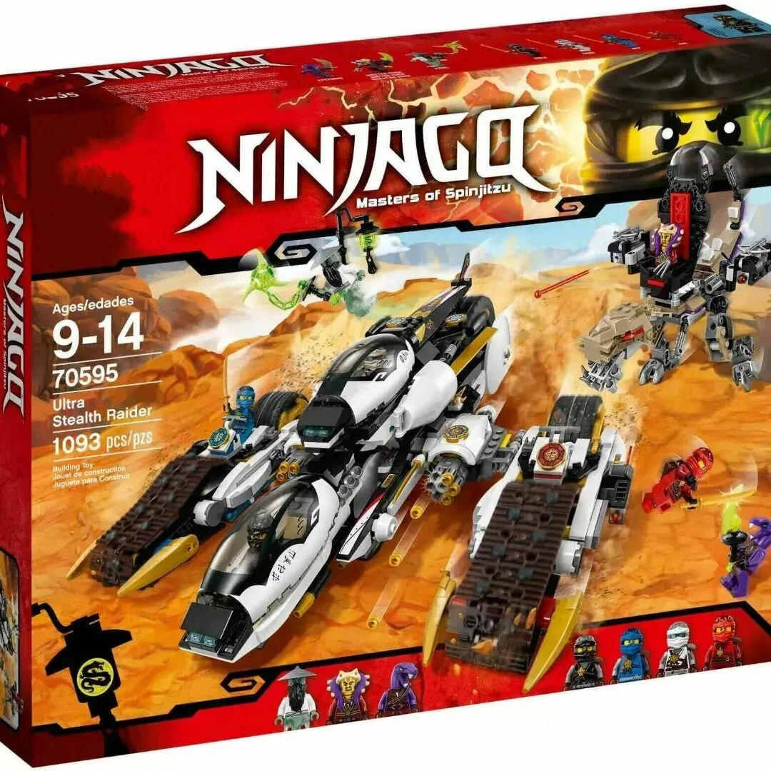 Конструктор Ninjago модель 70595 Ультра рейдер невидимка увлекательная сборочная игрушка для детей — скидка по промокоду Яндекс Маркет